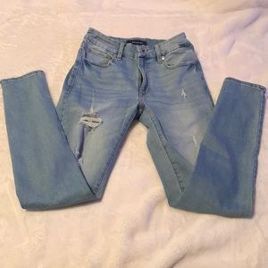 High rise curvy jegging